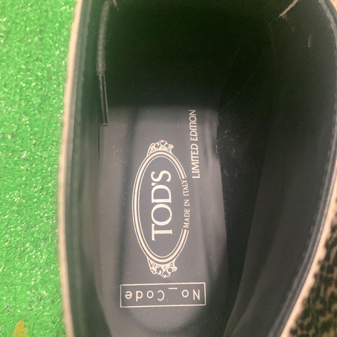 お得品質保証 未使用 限定品TOD'S トッズ ハラコ ドット柄 ミドルシューズ NBq8H-m53430550222 総合1位