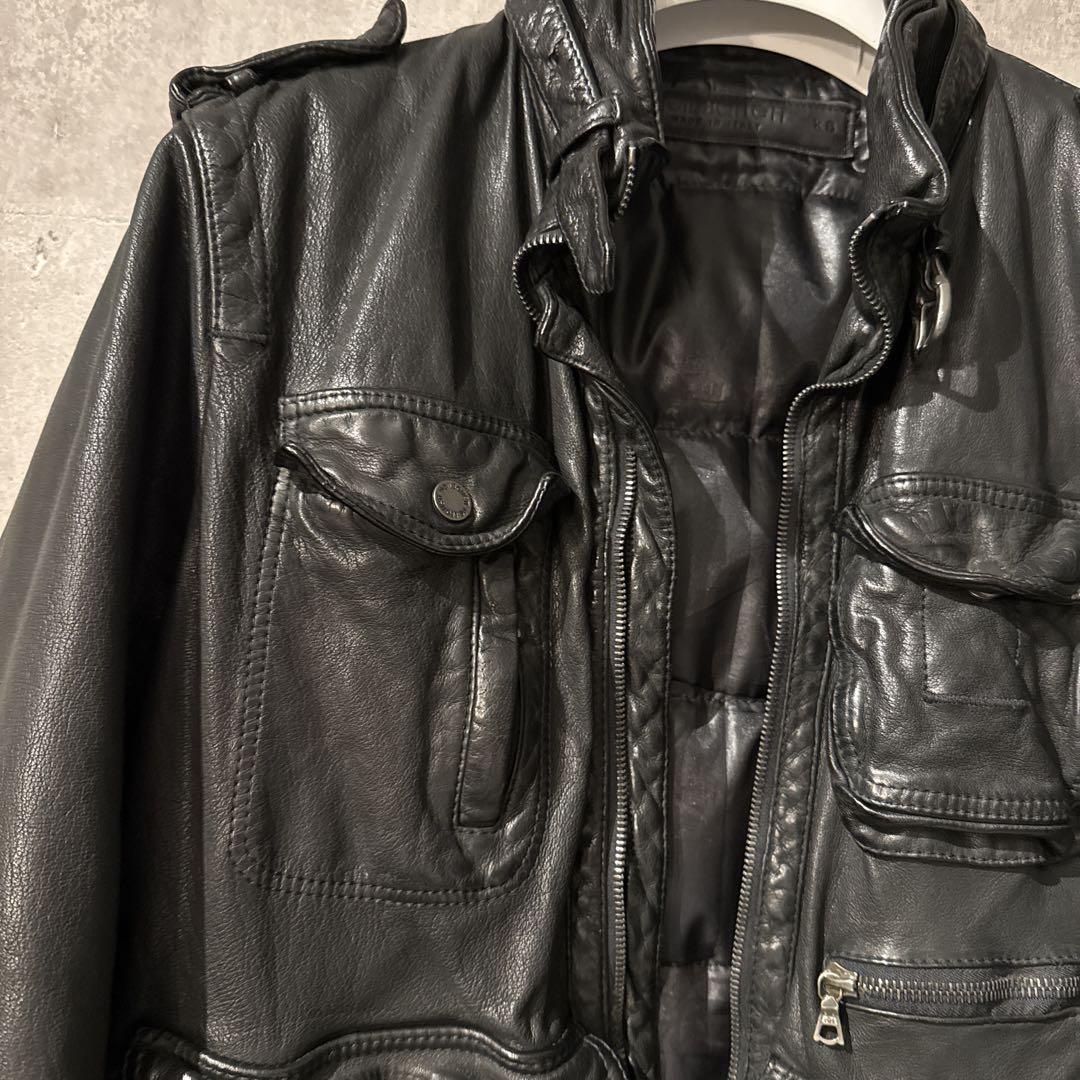 ニールバレット レザージャケット レザーダウン レア XSサイズ ニールバレット レザージャケット レザーダウン レア XSサイズ
