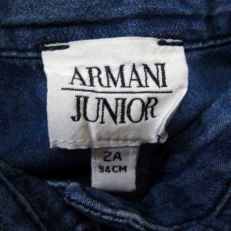 ARMANI JUNIOR アルマーニ キッズ ワンピース 2A 94cm - メルカリ