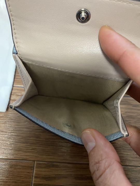在庫超激得 再値下げ❗️財布フルラ三つ折り財布ブルー皮 FURLA NrztV-m53434930213 人気好評