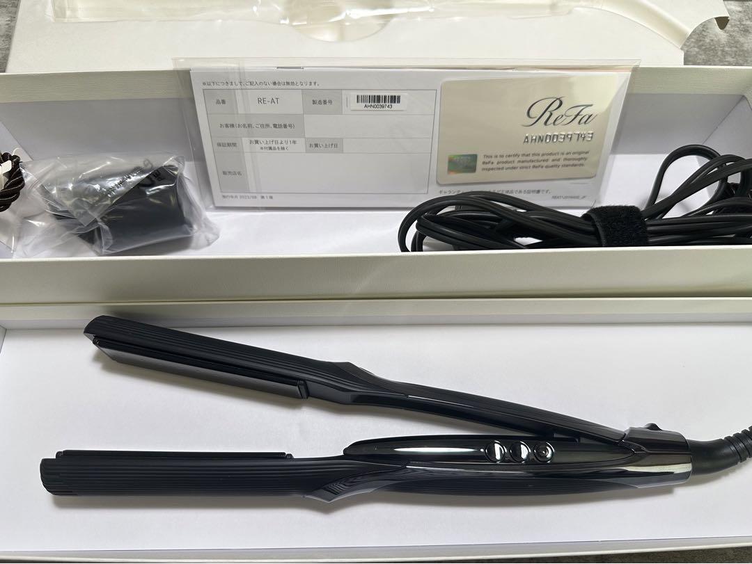 ReFa リファ ストレートヘアアイロン プロ ブラック