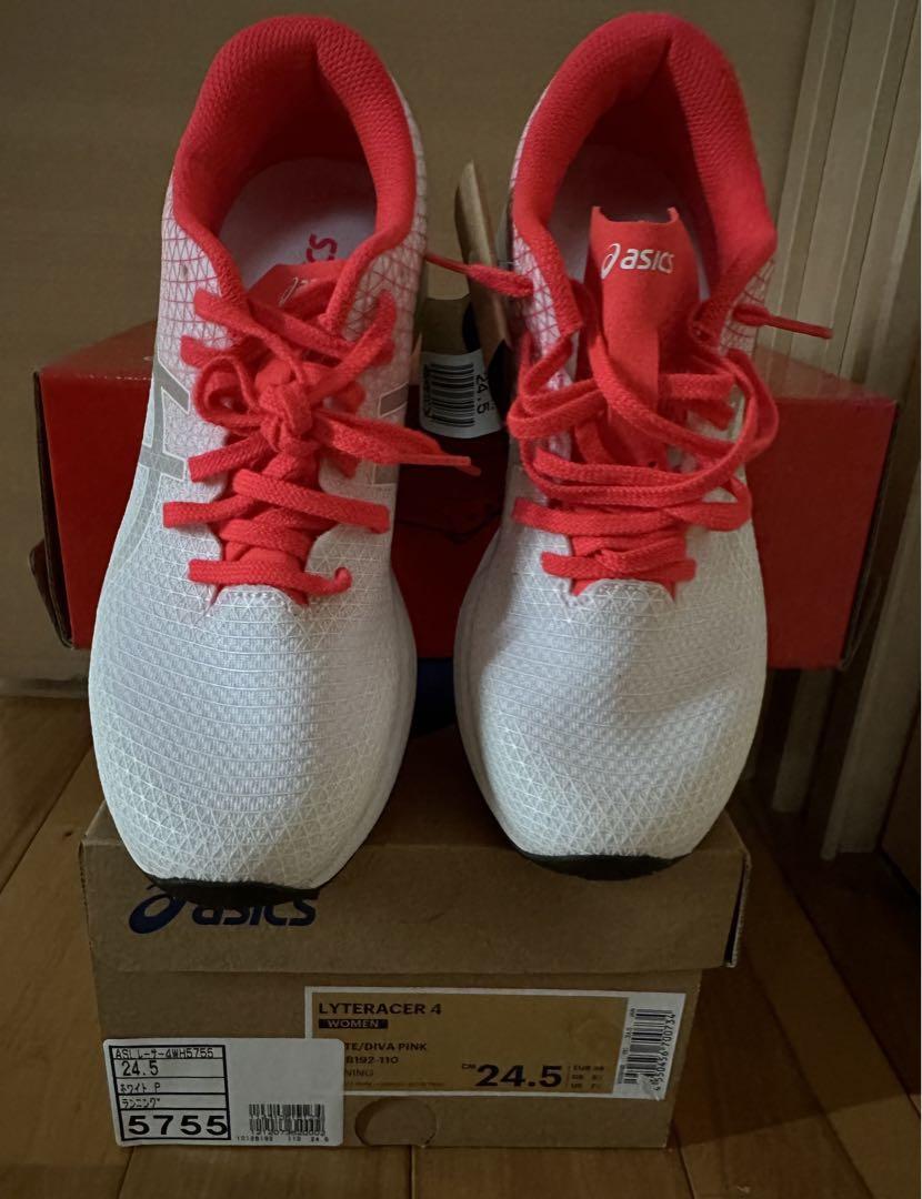 ライトレーサー4  アシックス　asics  24.5㎝　 レディース