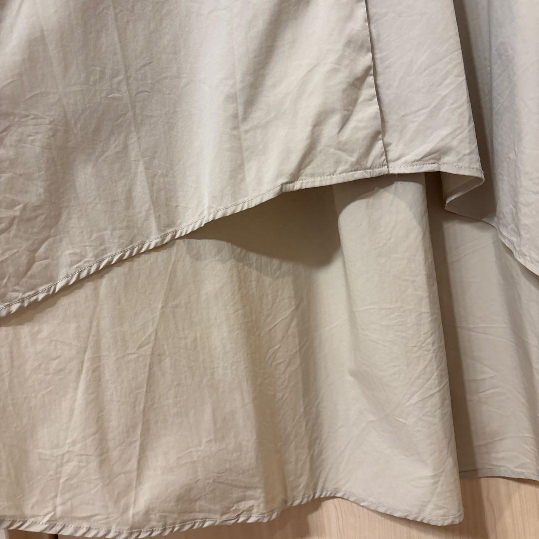 クールカレアン　FemicIteフェミシテ　ロングシャツワンピースベージュ クールカレアン FemicIteフェミシテ ロングシャツワンピース