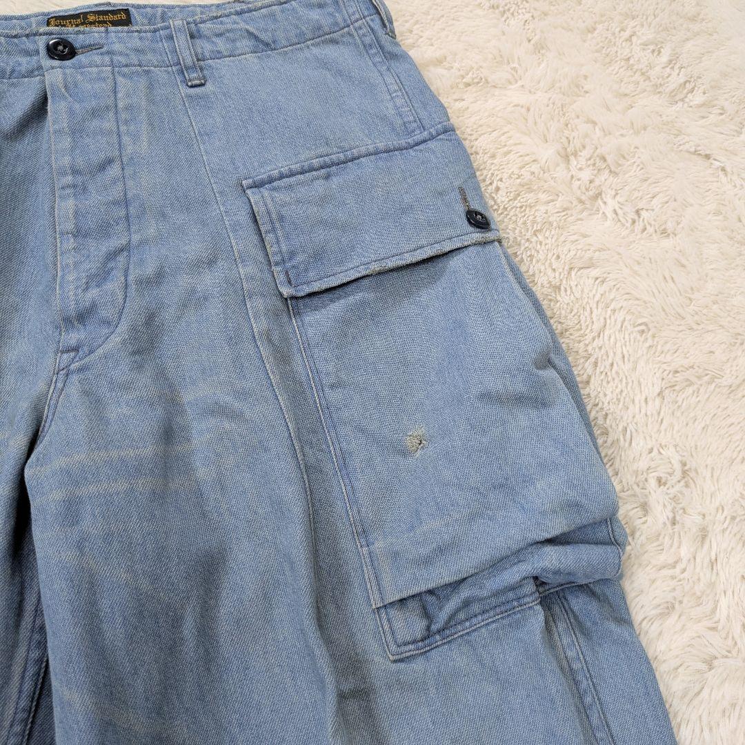 JOURNAL STANDARD HOMESTEAD デニムオーバーカーゴパンツ