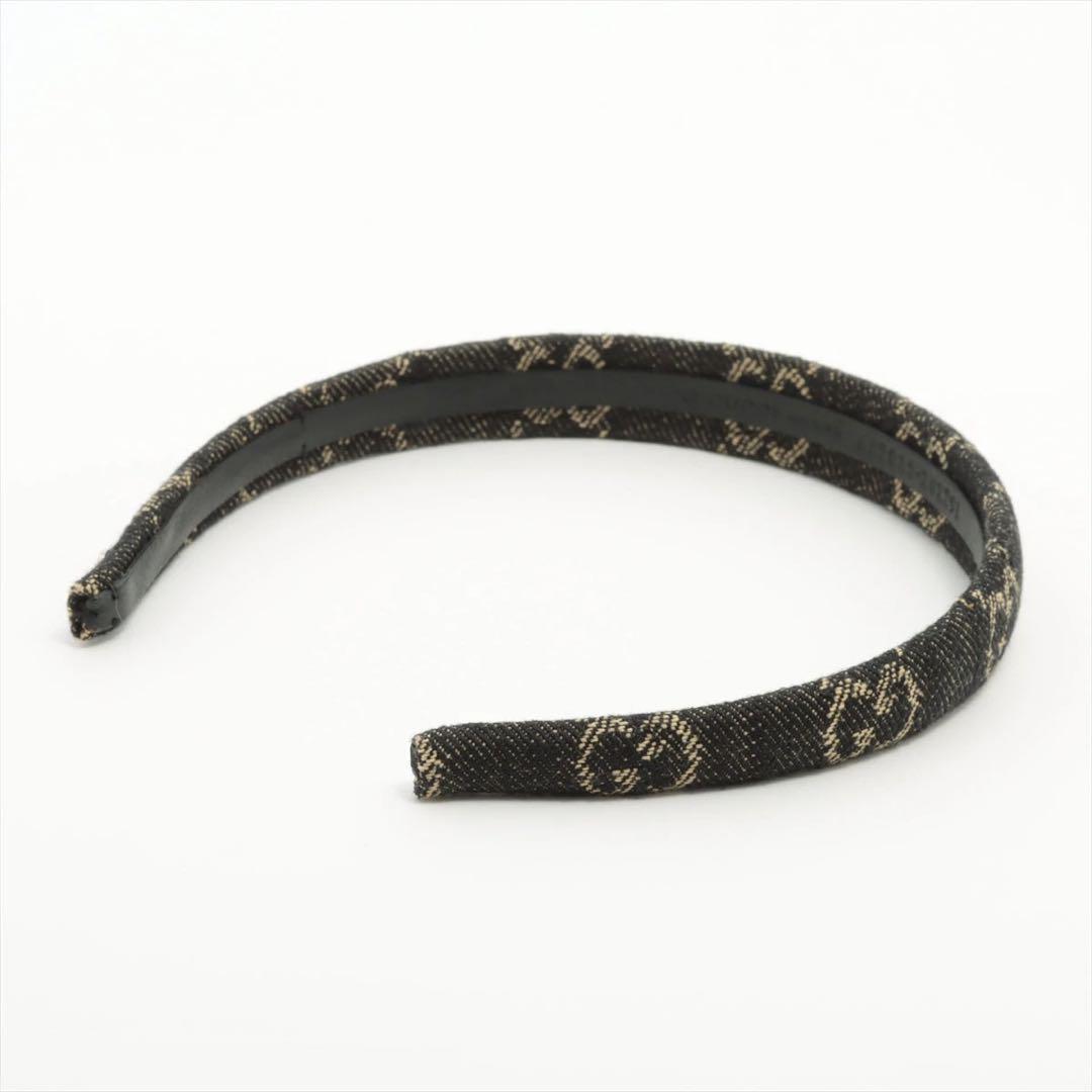 【即購入可】美品 GUCCI グッチ 652835 カチューシャ ブラック