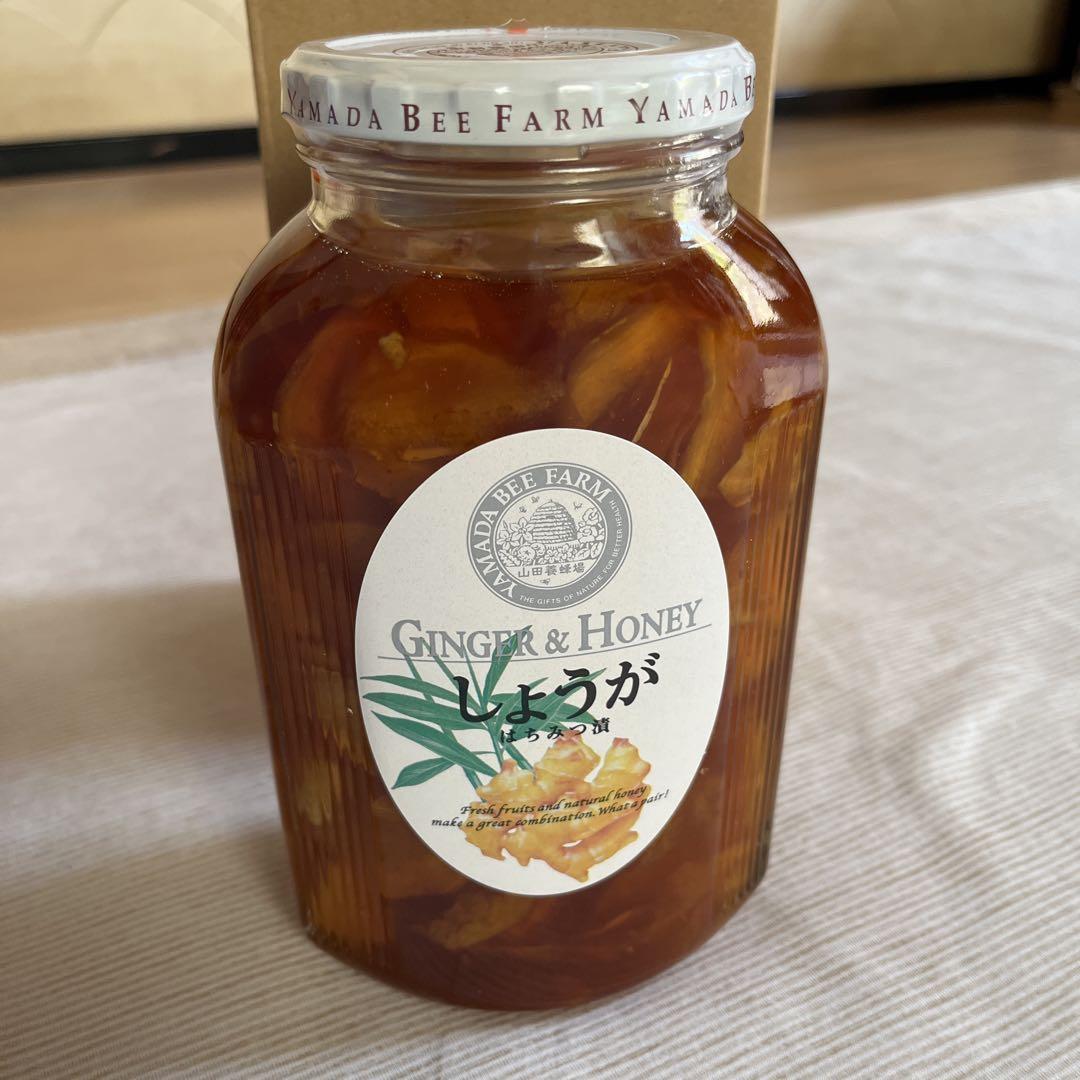 山田養蜂場 Yamada Bee Farm しょうがはちみつ漬 900g - メルカリ