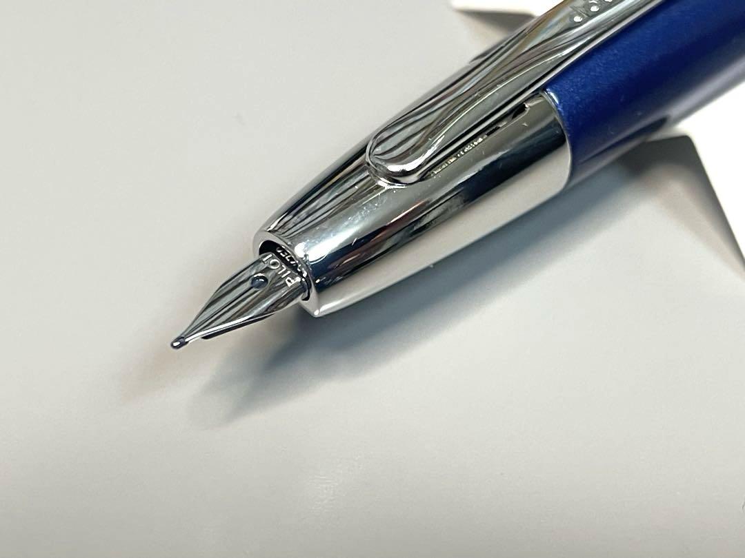 パイロット（PILOT）キャップレスデシモ　ダークブルーマイカ＜細字＞