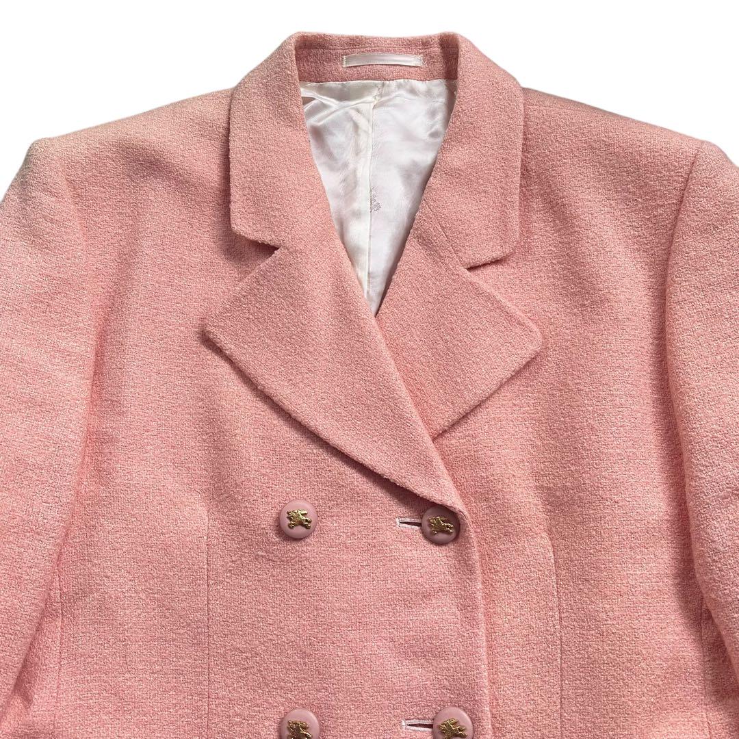 希少　BURBERRY vintage double tweed jacket
