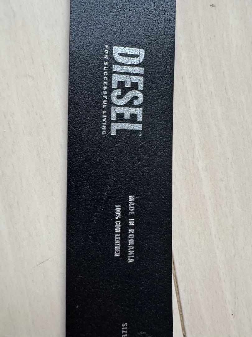 DIESEL 1DR レザー ベルト 80サイズ ユニセックス
