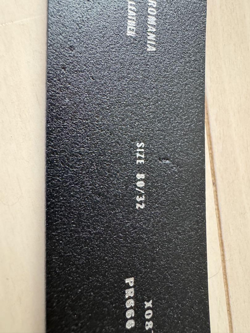 DIESEL 1DR レザー ベルト 80サイズ ユニセックス
