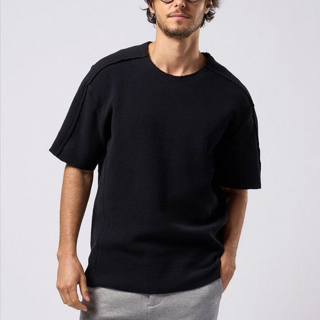 wjk cut-off Tee カットオフ Tシャツ ブラック 25SS - メルカリ