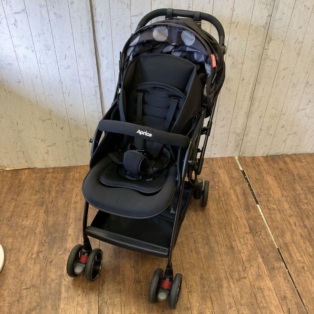 アップリカ Aprica オプティア ドット柄 AB型 ベビーカー ベビー