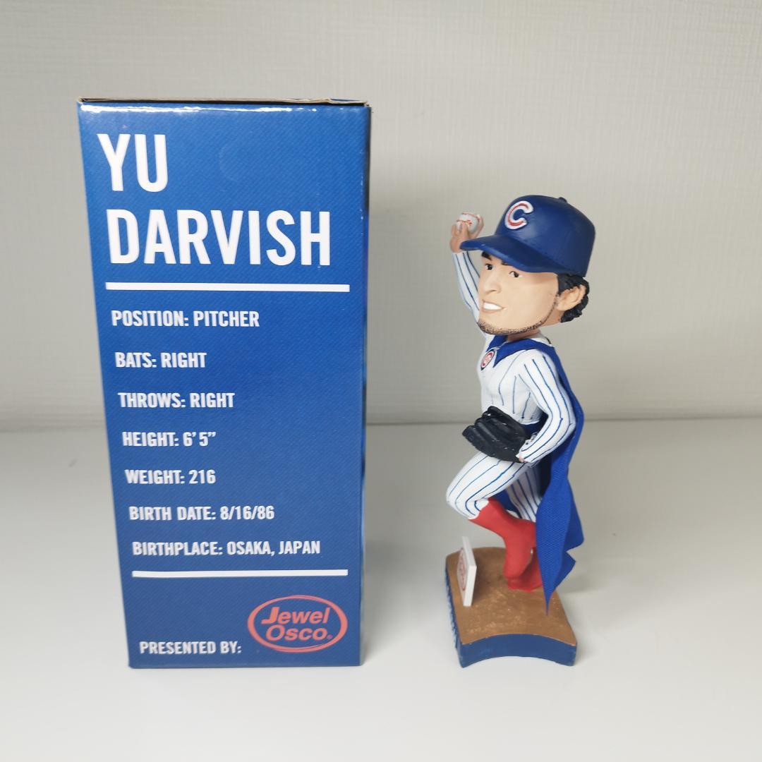 衝撃特価 ダルビッシュ カブス スーパー スーパー有 新品 ボブルヘッド 記念グッズ