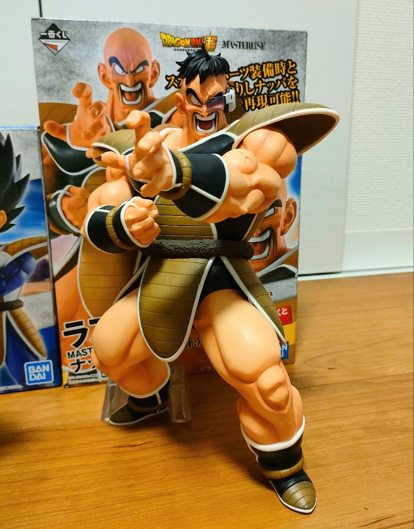 (国内正規・開封品)一番くじ ドラゴンボール フィギュア　ベジータ　ナッパ 初期のベジータ、ナッパ、栽培マンなどファン注目のフィギュアが