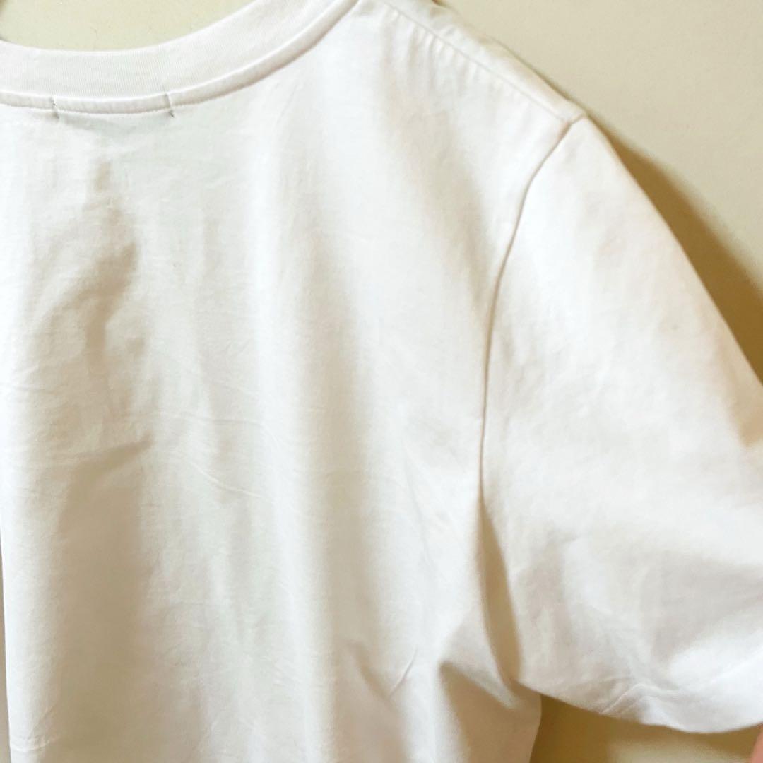 極美品✨ タトラス クルーネック ロゴ入 半袖 Tシャツ カットソー ホワイト