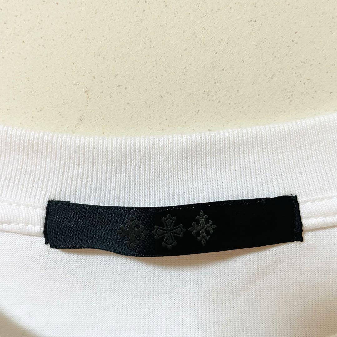 極美品✨ タトラス クルーネック ロゴ入 半袖 Tシャツ カットソー ホワイト
