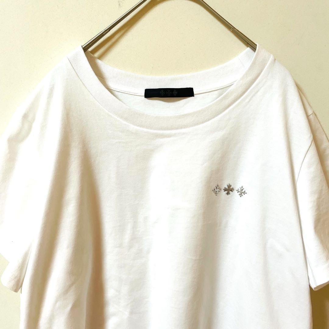 極美品✨ タトラス クルーネック ロゴ入 半袖 Tシャツ カットソー ホワイト
