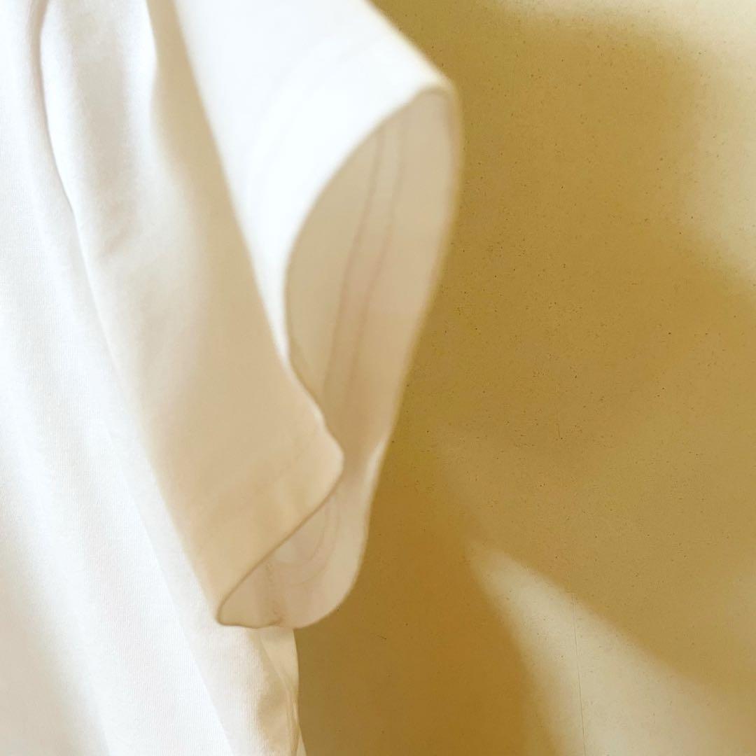 極美品✨ タトラス クルーネック ロゴ入 半袖 Tシャツ カットソー ホワイト