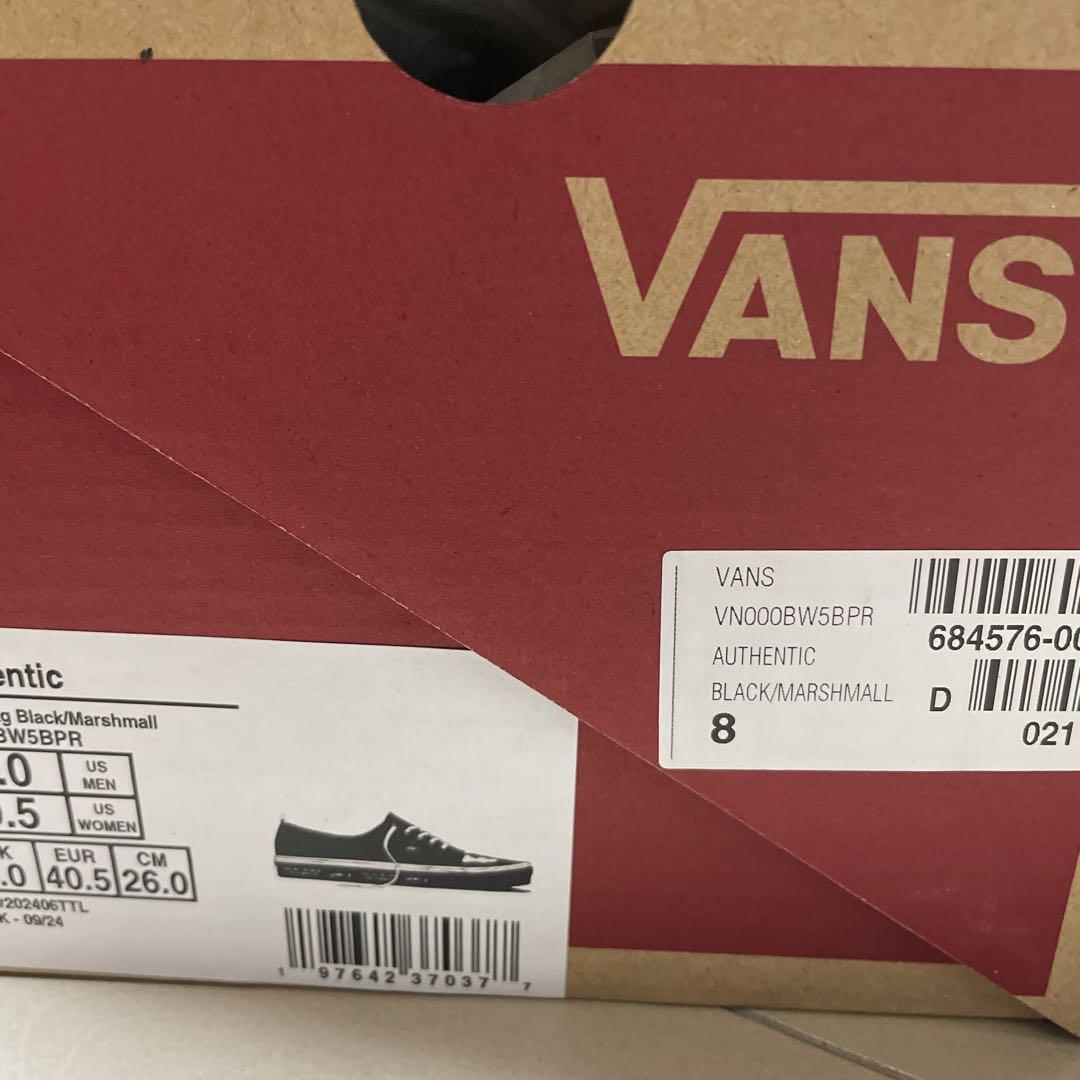 Mark SBTG × Vans Authentic Black Mars 26