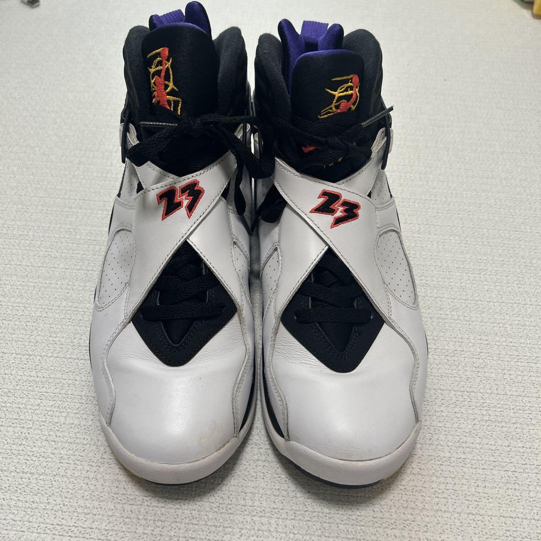 AIR JORDAN8 RETRO 3 PEAT WHITE