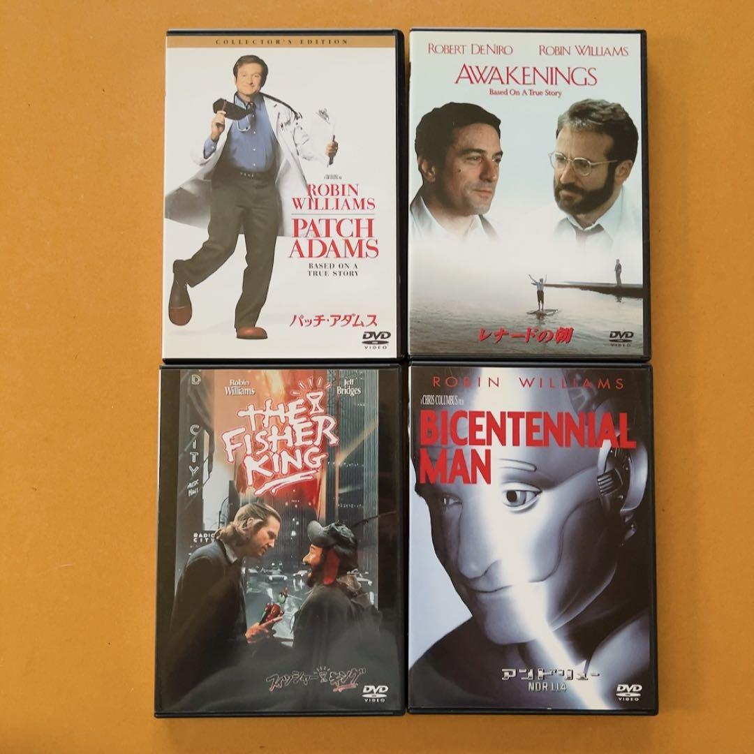 ロビン・ウィリアムズ 主演・出演作品　DVD 4本まとめ売り