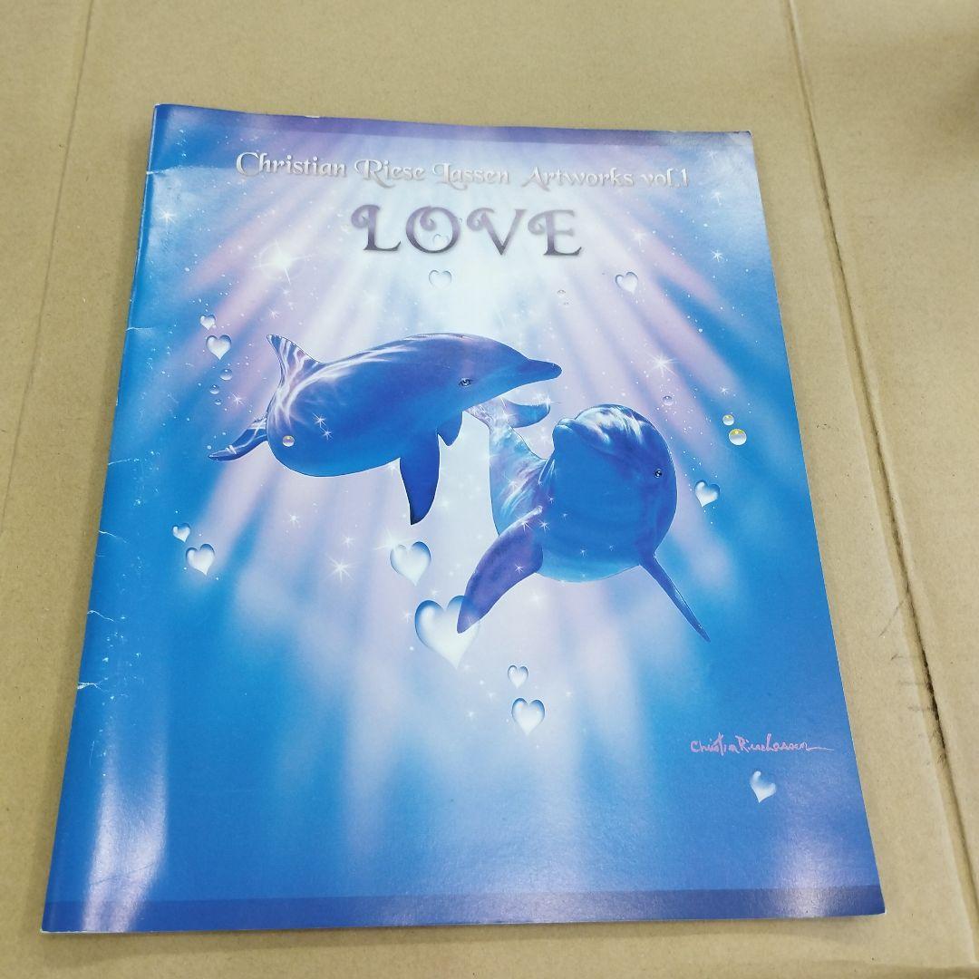ラッセン イルカアート クリスチャンラッセン】LOVE イルカ アート集 - メルカリ
