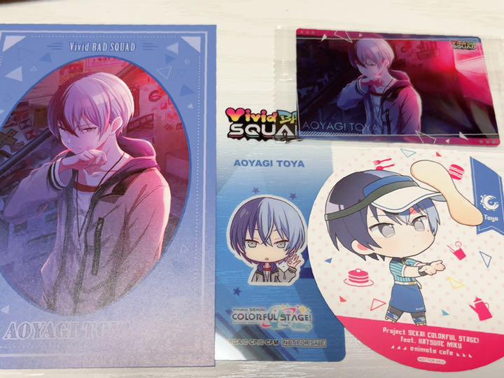 プロセカ 無料サンプルok 冬弥 カフェ コースター 等4点セット