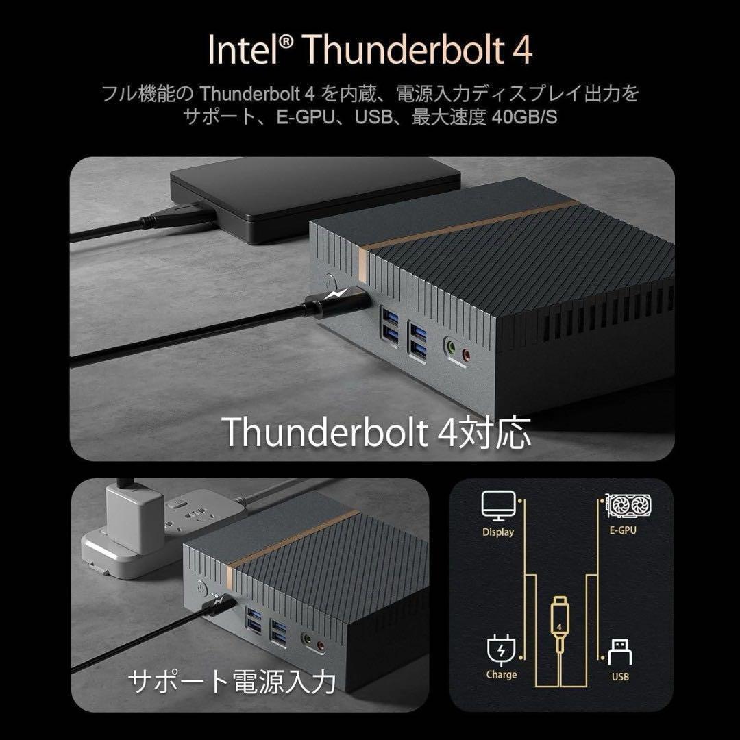 週末までの大セール❣ミニPC 第13世代 Corei5 12コア 111194 Amazon.co.jp: ミニPC 第13世代インテル Core i9-13900H 14コア
