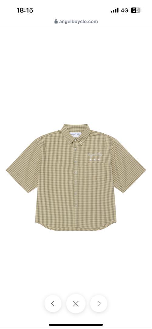 angel boy チェックシャツ