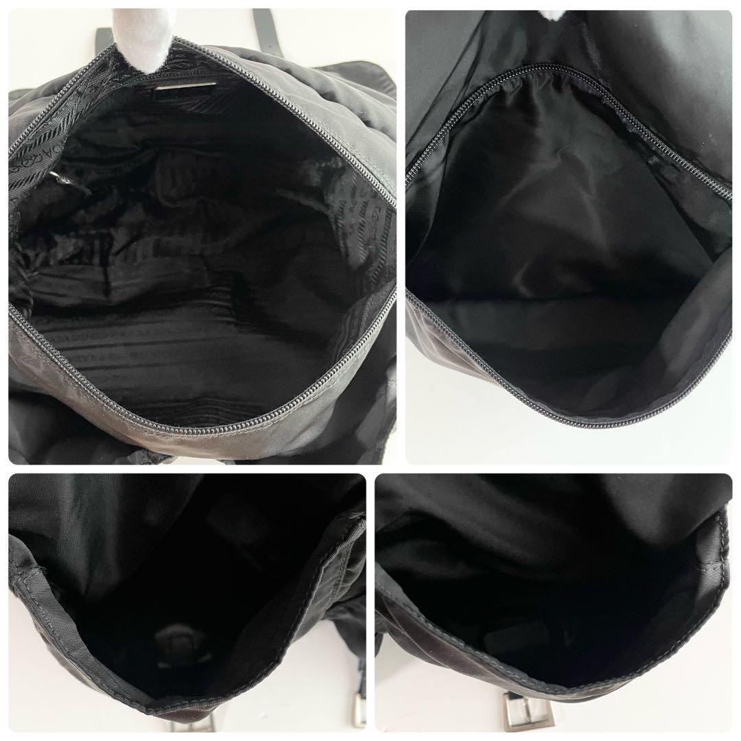 【極美品〜美品】プラダ ショルダーバッグ ナイロン×レザー ダブルベルト PRADA - 【極美品〜美品】プラダ ショルダーバッグ ナイロン