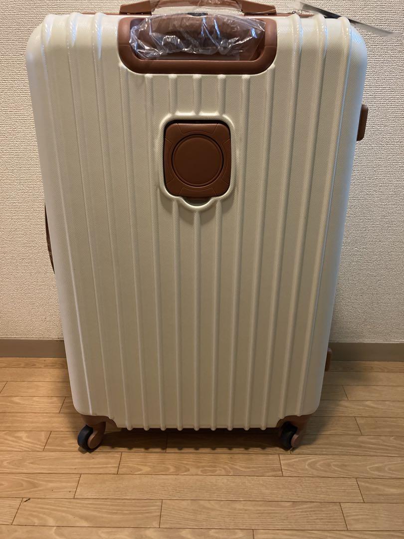 アイボリー 大型キャリーケース