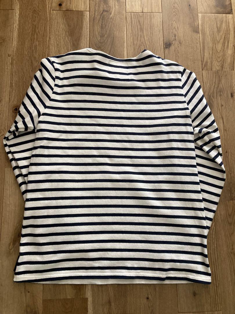 SAINT JAMES×LAVENHAM ウェッソン エルボーパッチ バスク