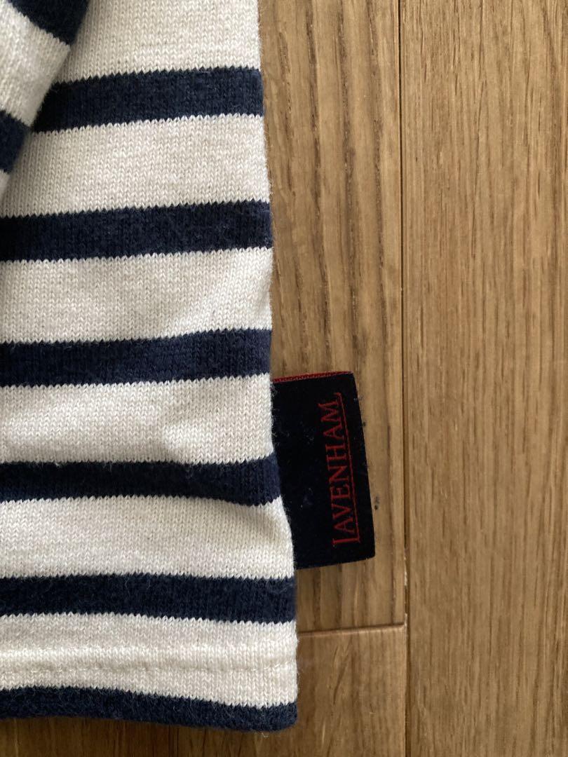 SAINT JAMES×LAVENHAM ウェッソン エルボーパッチ バスク