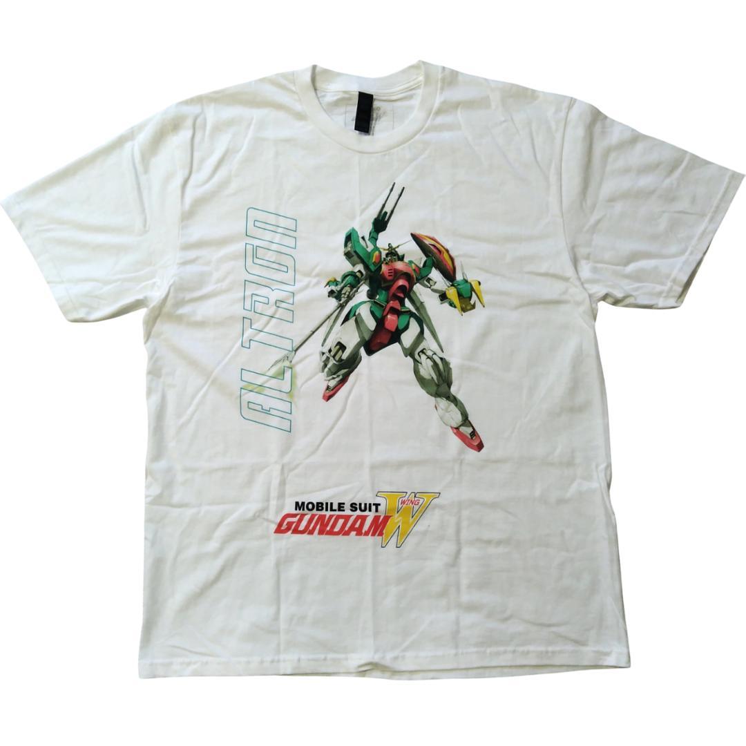 ガンダムW Tシャツ 白 アルトロンガンダム アニメT ガンダムW Tシャツ XL 白 アルトロンガンダム アニメT ウィング