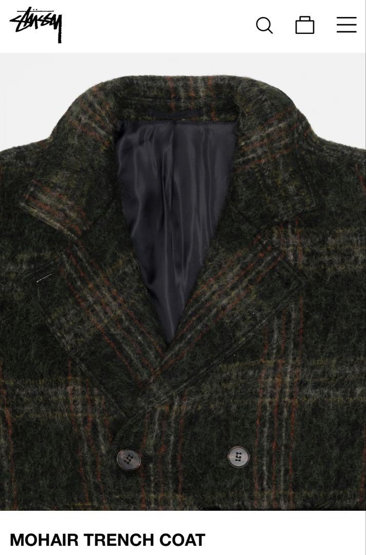 @ティガ男さん　stussymohairコート