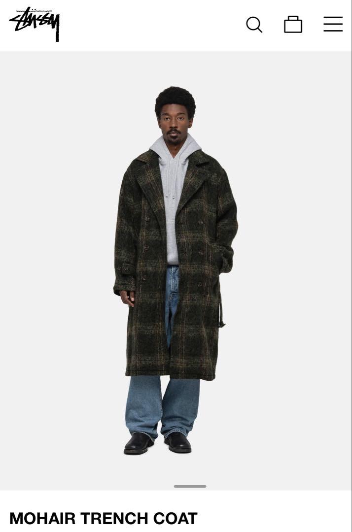 @ティガ男さん　stussymohairコート