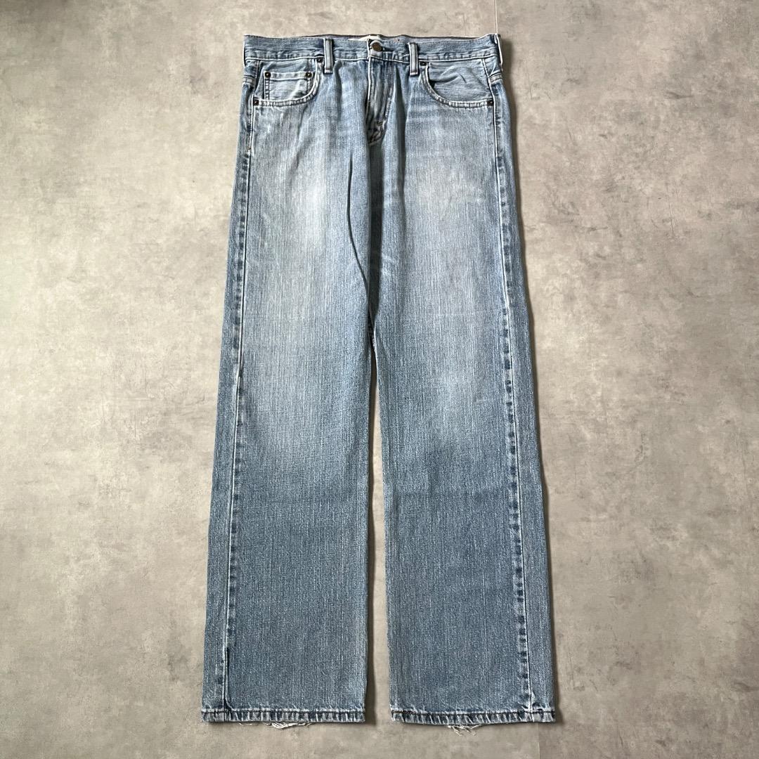 リーバイス569 Levis W30 ブルーデニム 青 ヒゲ 古着 16789M Levi s