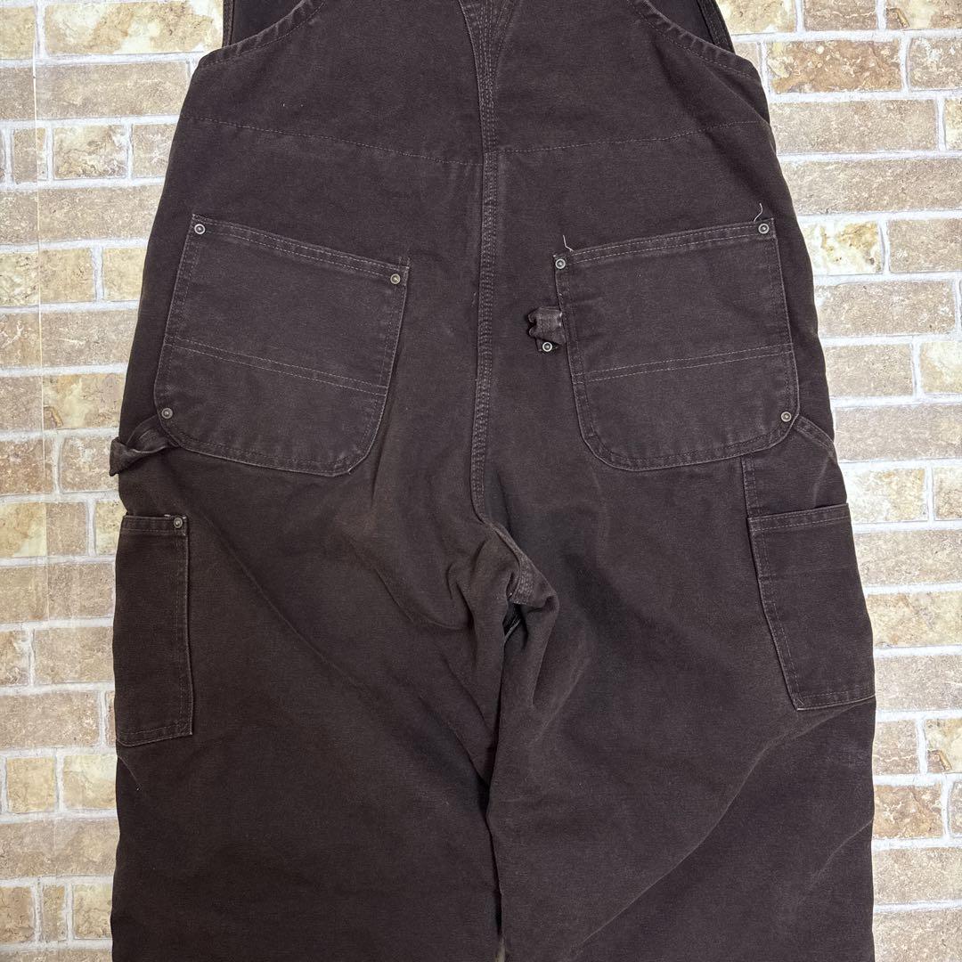 【90s】carhartt カーハート　オーバーオール　サロペット　キルティング