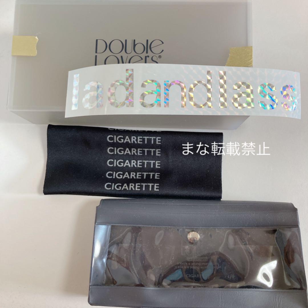 DOUBLE LOVERS サングラス CIGARETTE ブラウン