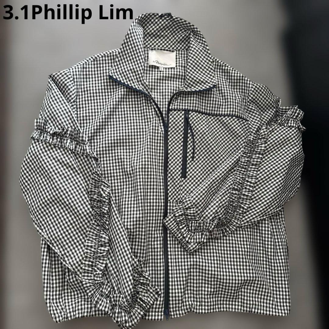 未着用3.1 Phillip Lim ギンガムチェックジャケット XSS・3.1 Phillip Lim