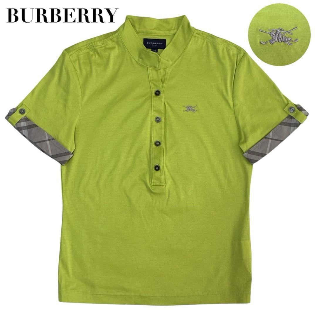 極美品✨BURBERRY GOLF ポロシャツ トップス ノバチェック 刺繍
