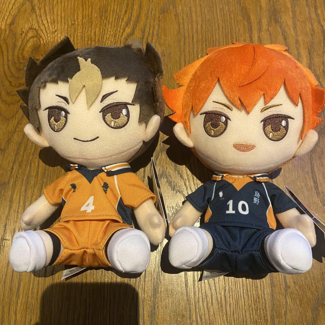 お買い得商店街 ハイキュー オリジナルぬいぐるみ 2体セット 西谷夕 日向翔陽 ぬいぐるみ
