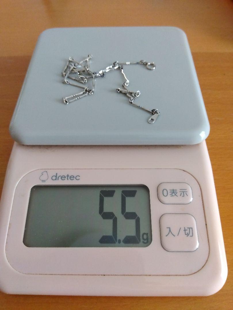 美品です　造幣局マーク有　プラチナ（PT850)　切子　ネックレス