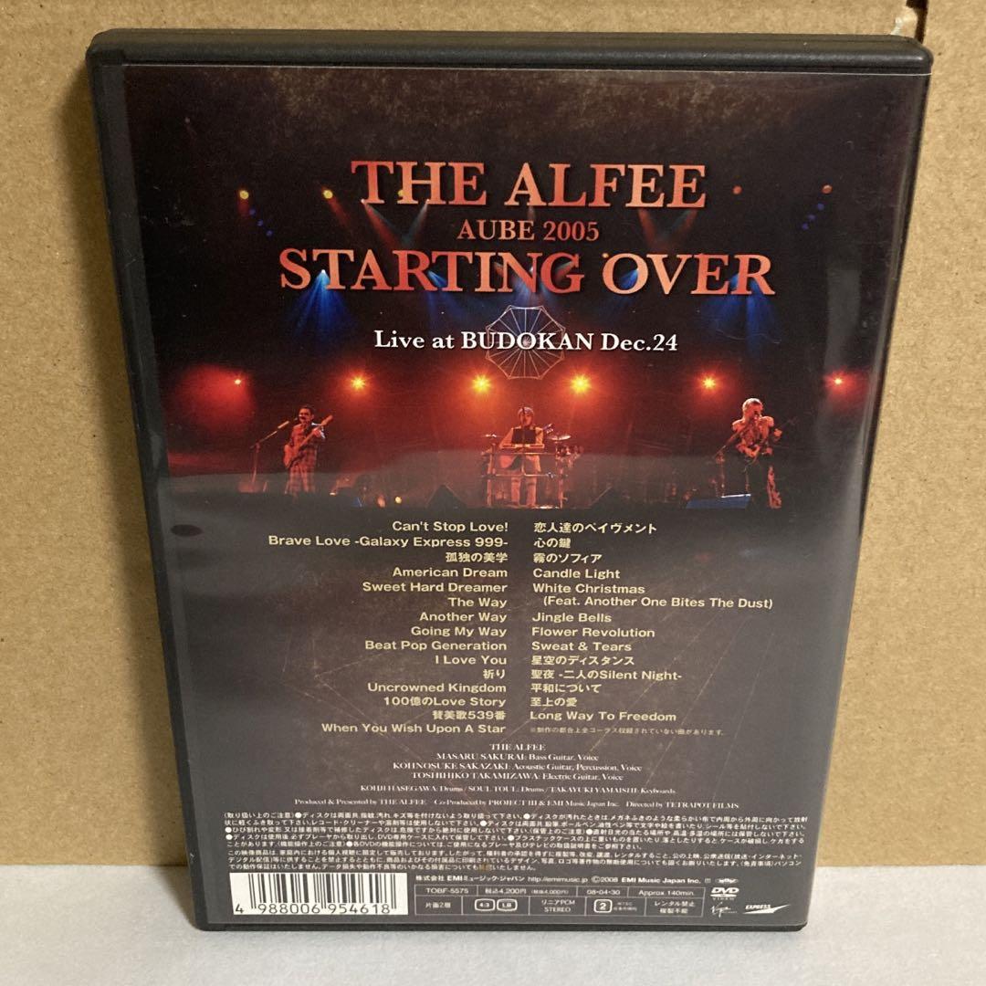 ミュージック THE ALFEE Aube2015 STARTING OVER