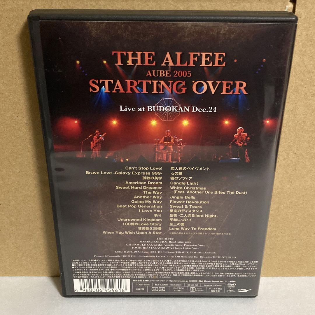 元々冊子は付いておりませんTHE ALFEE  Aube2015  STARTING OVER