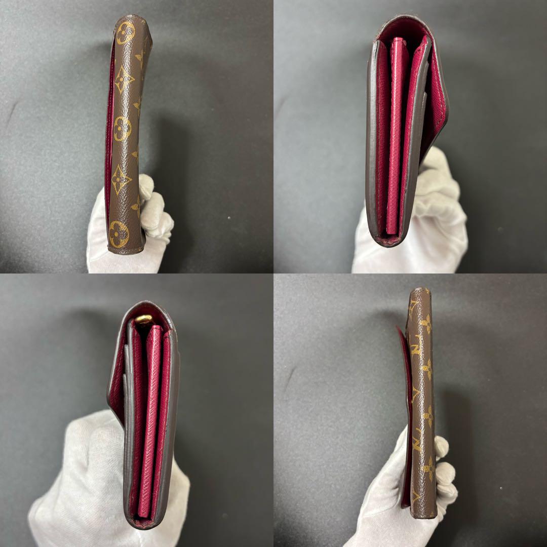 m9　ポルトフォイユサラ　モノグラムフーシャ　ルイヴィトン　長財布