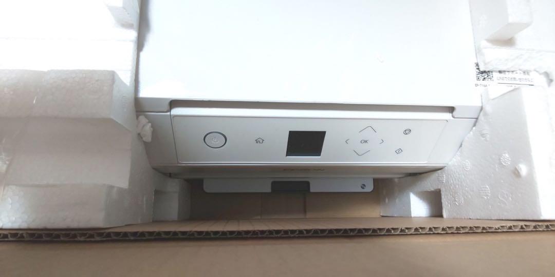 EPSON EP-716A ホワイト インクジェットプリンター　インク満タン