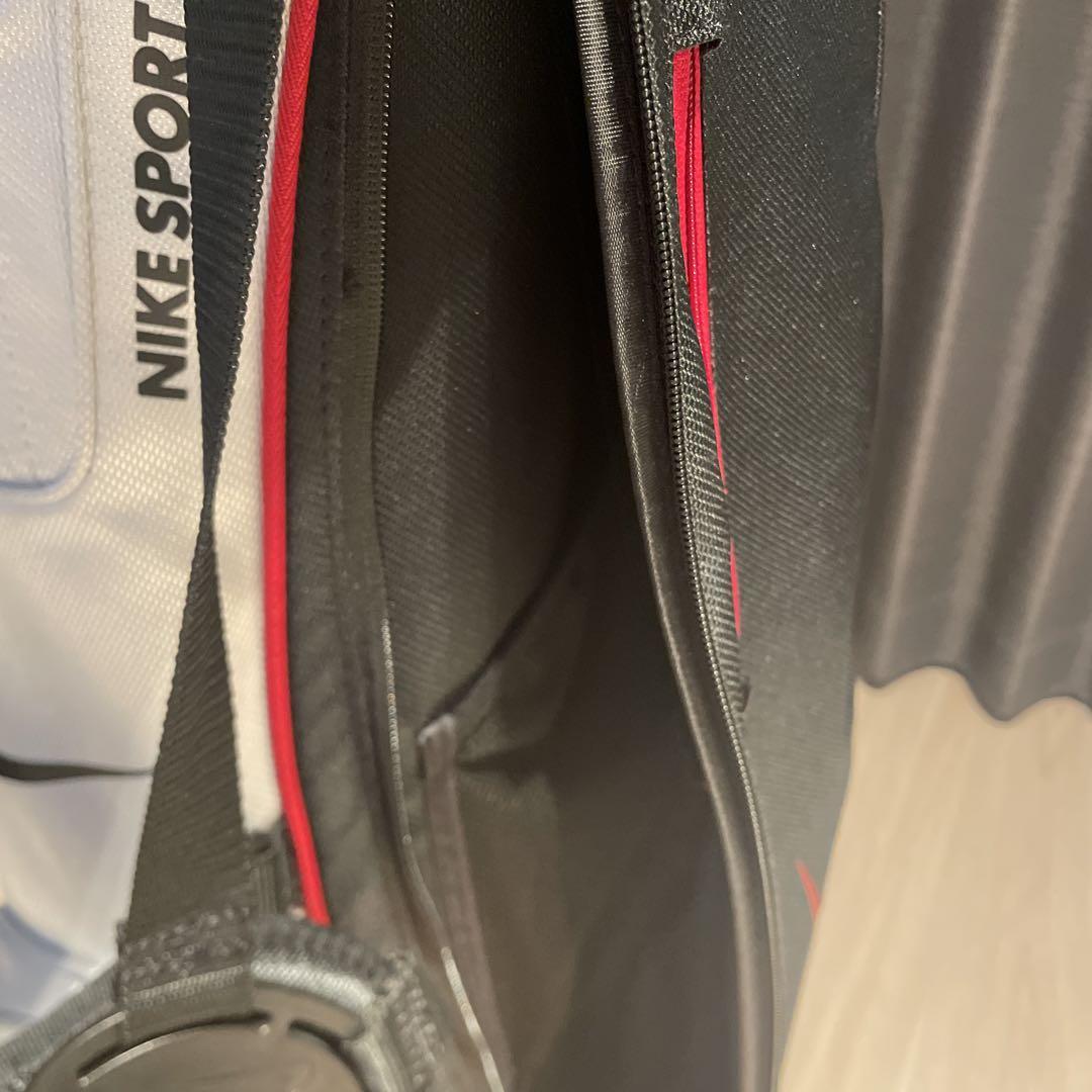 【テツ】Nike ゴルフバッグ 黒/赤