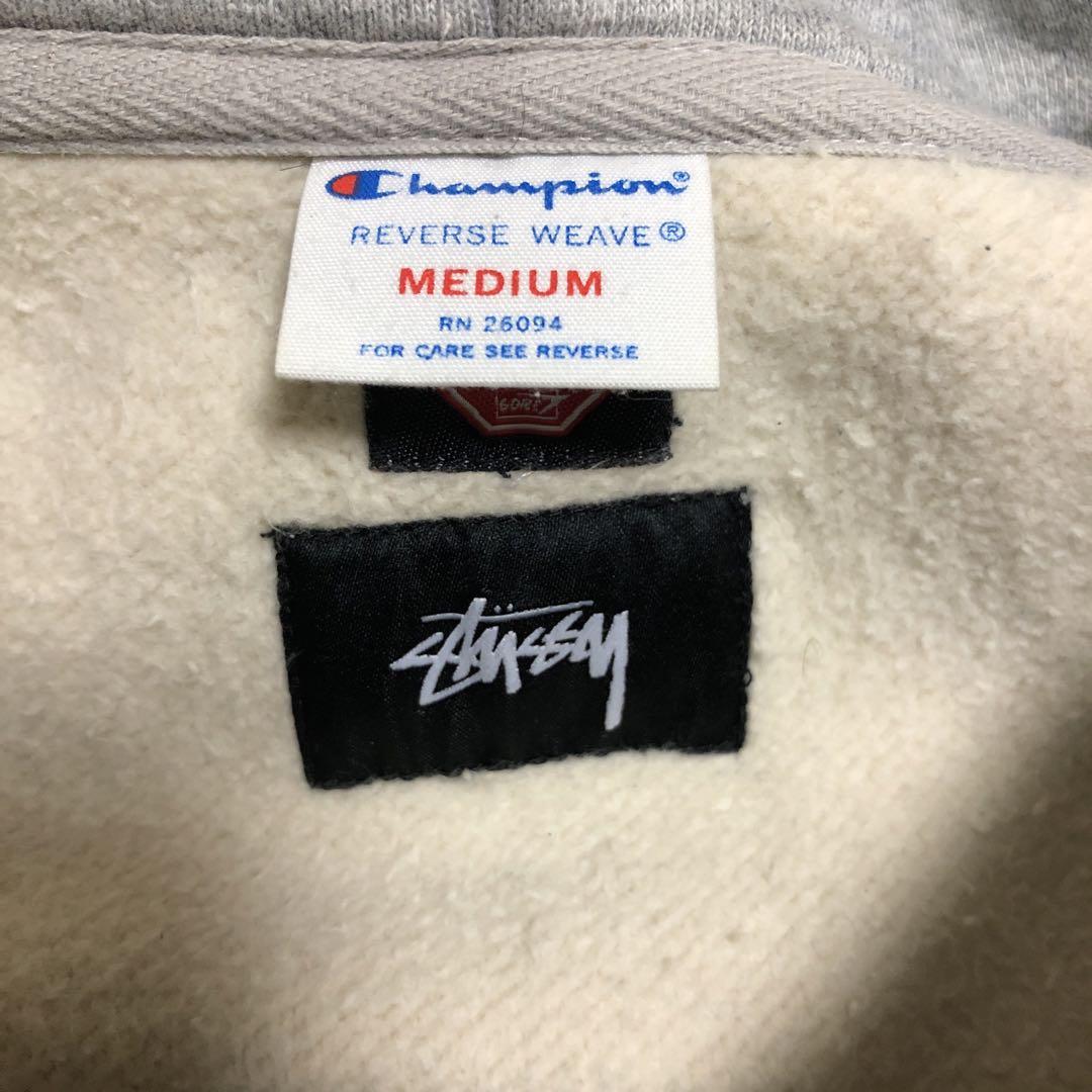 ステューシー×チャンピオンWINDSTOPPER 美品　メンズ　Mサイズ