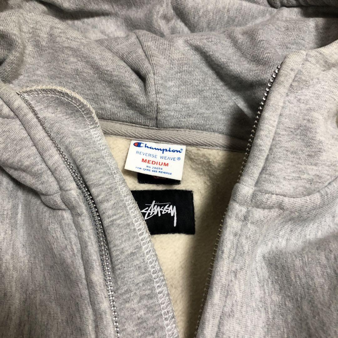 ステューシー×チャンピオンWINDSTOPPER 美品　メンズ　Mサイズ